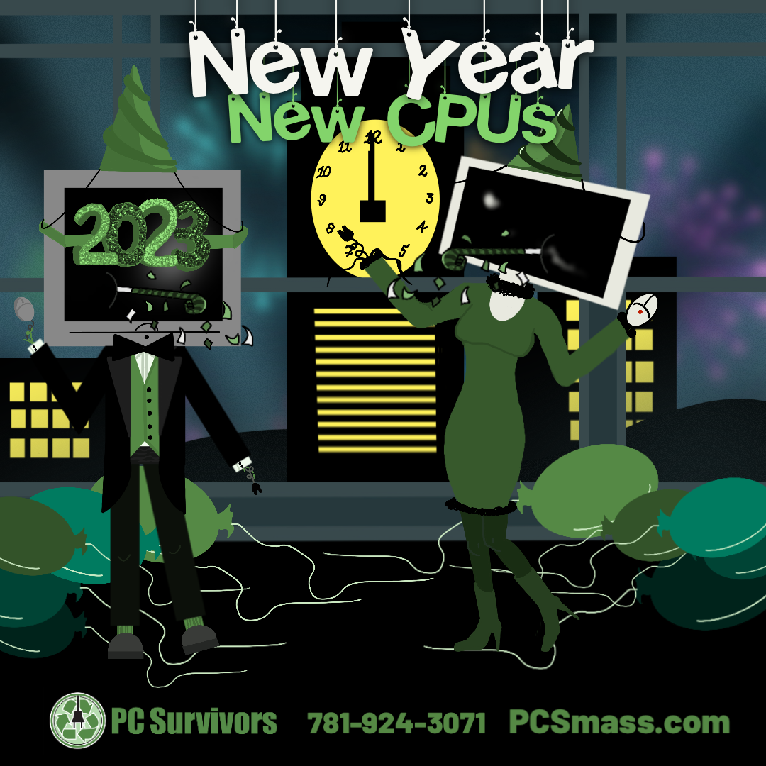 New Year, New CPUs. Set Electronics Recycling Resolutions for Your Business in 2023