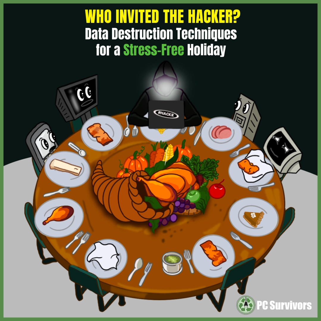 Who Invited the Hacker? Data Destruction Techniques for a Stress-Free Holiday